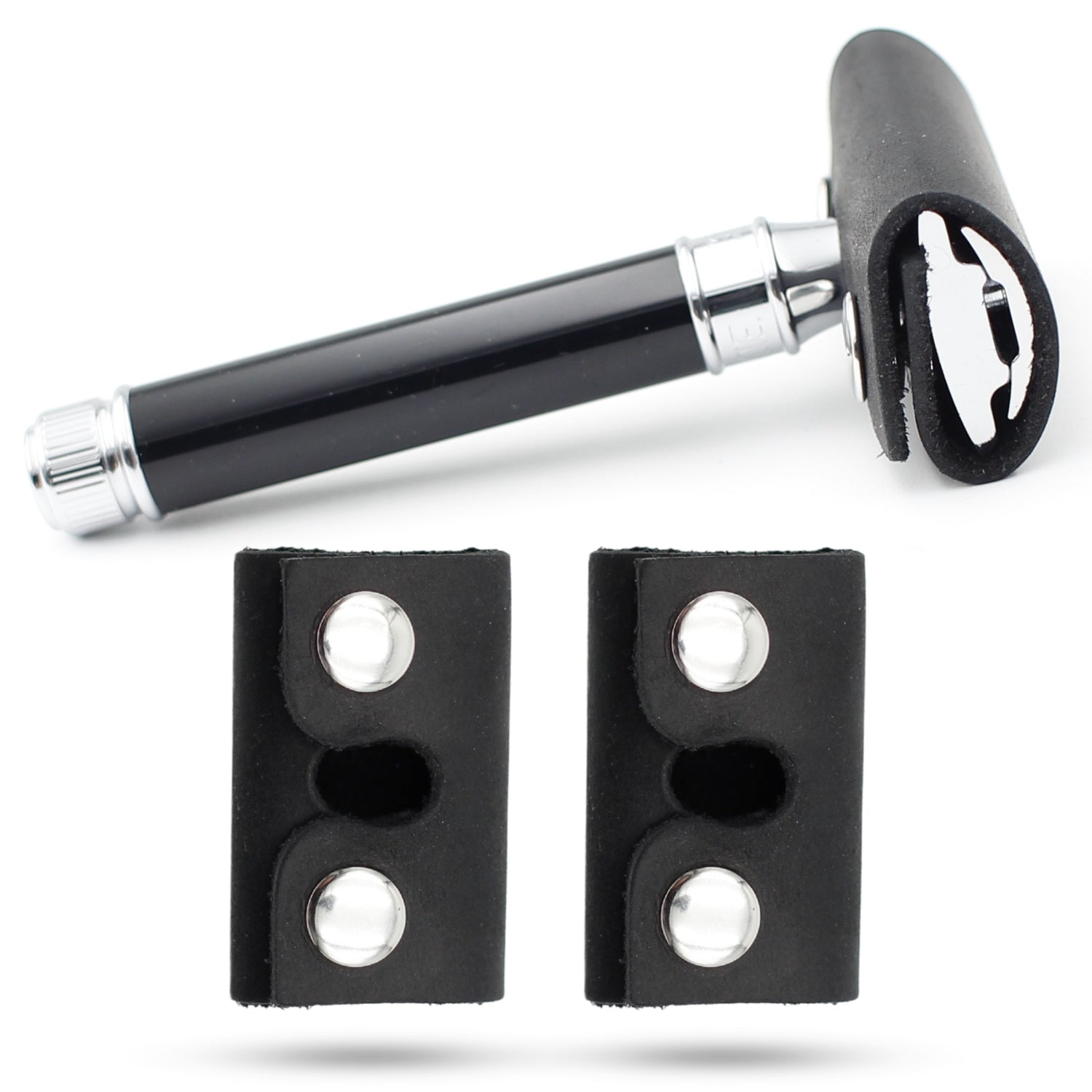 Leather Safety Razor Case