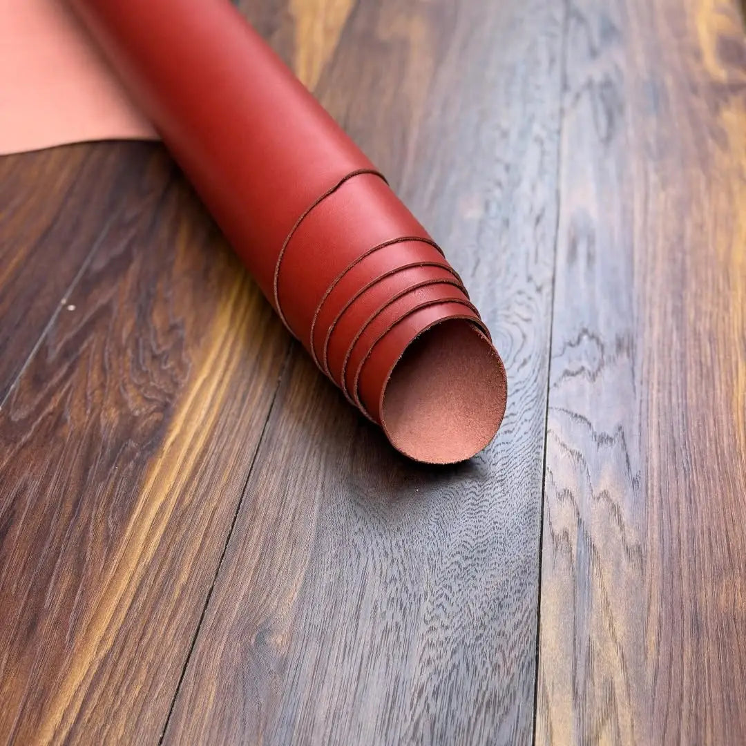Chestnut Full Vegetable Tanned Leather