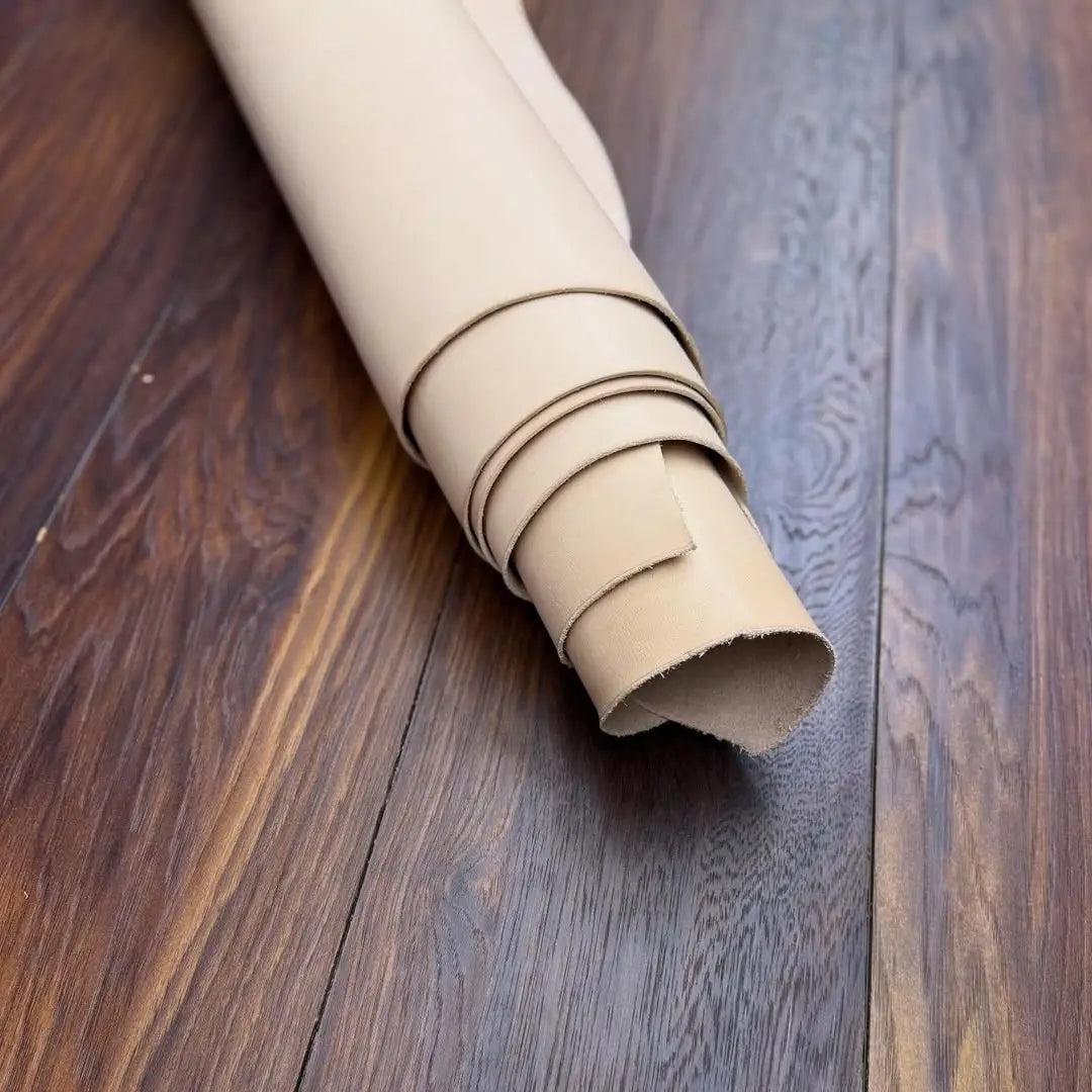 Natural Full Vegetable Tanned Leather