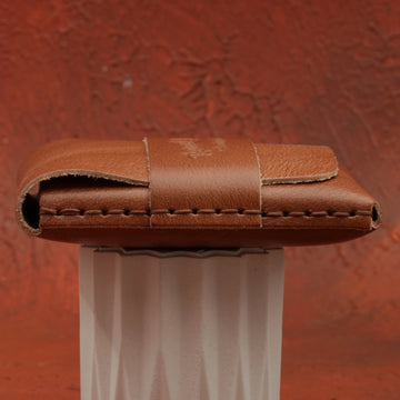 Slade Classic brown leather wallet detail 