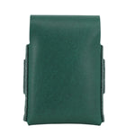 Green phone case on a white background 
