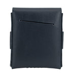 Slade Classic navy blue full grain leather wallet, alternate view 