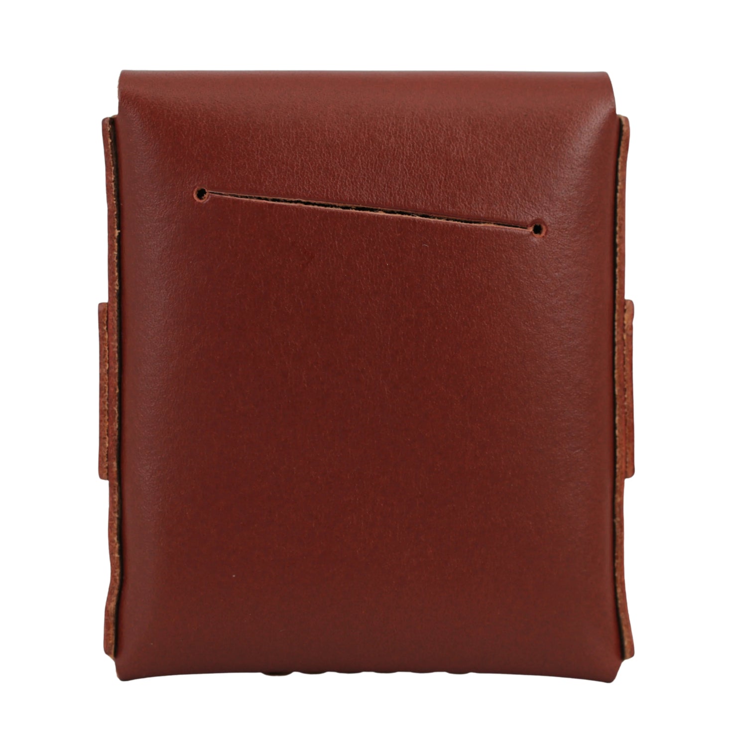 Slade Classic cognac full grain leather wallet, alternate view