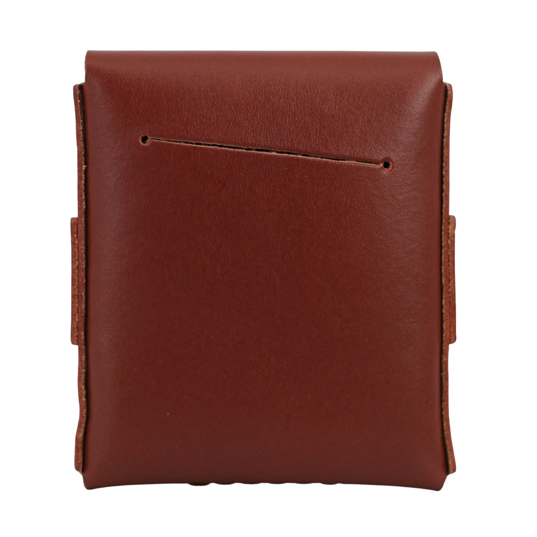 Slade Classic cognac full grain leather wallet, alternate view 