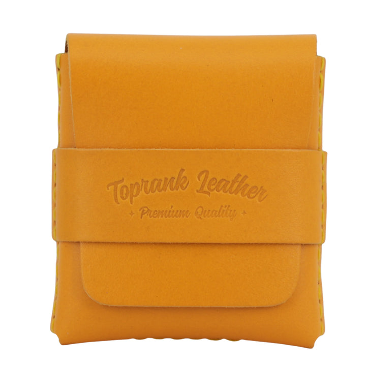 Slade Classic Leather Wallet — Yellow
