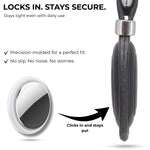 Product with lock mechanism labeled 'Locks in. Stays secure.' on a white background. 