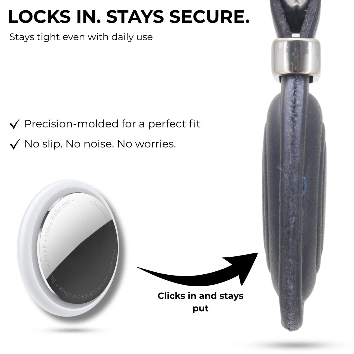 Product showing a close-up of a lock mechanism with text highlighting its security features. 