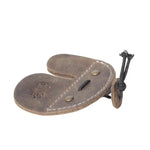 Leather archery finger tab for comfortable archery shooting tab and archery equipment 