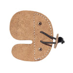Leather archery finger tab for accurate archery shooting tab and archery equipment 