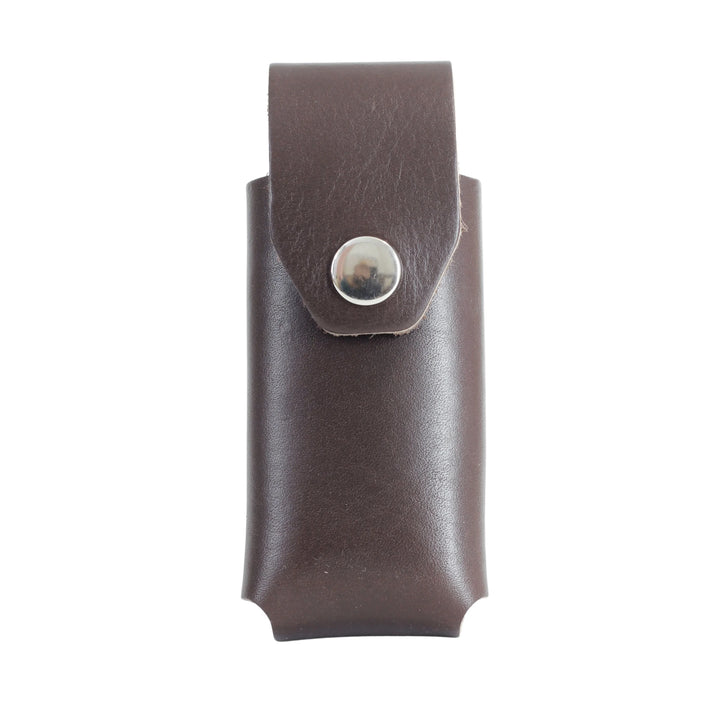 Leather Multitool Sheath — Dark Brown