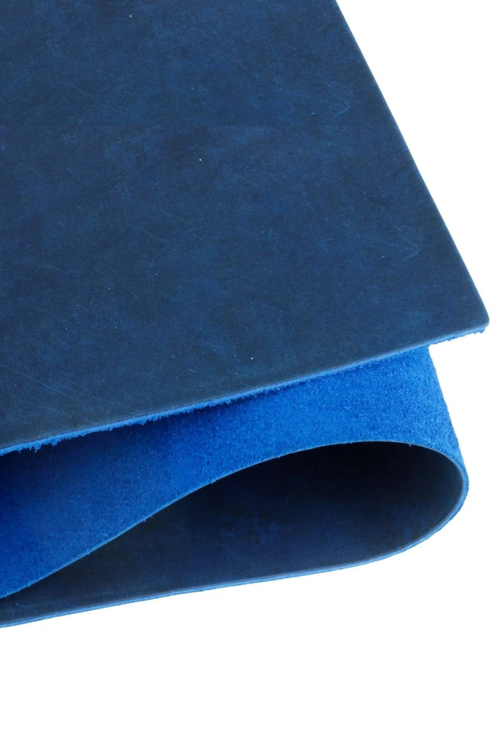 Leather Sheets for Craft — Blue