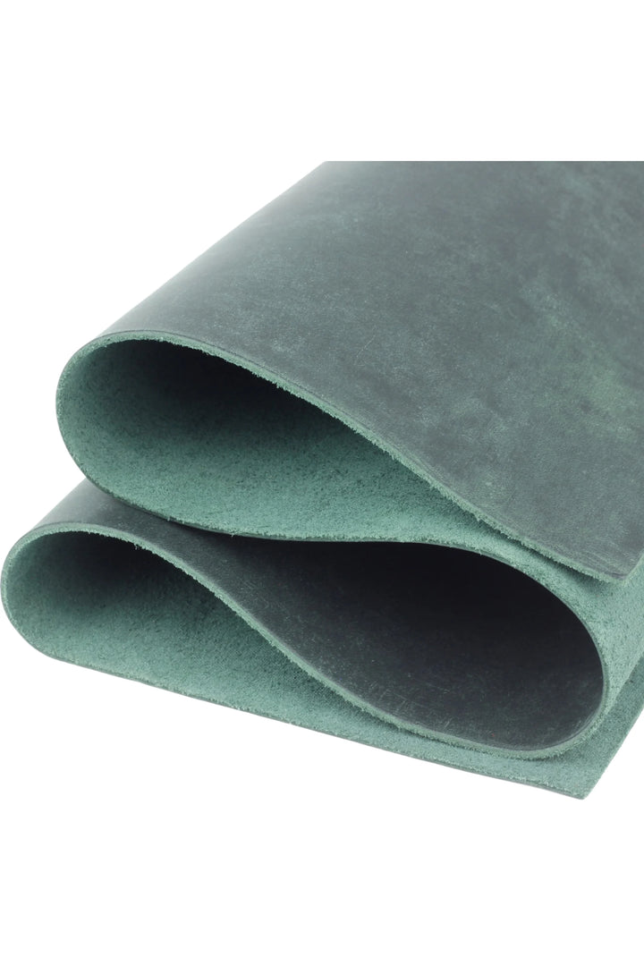 Leather Sheets for Craft — Green