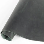 Dark gray leather sheet for crafts, ideal tooling leather and veg tan leather projects