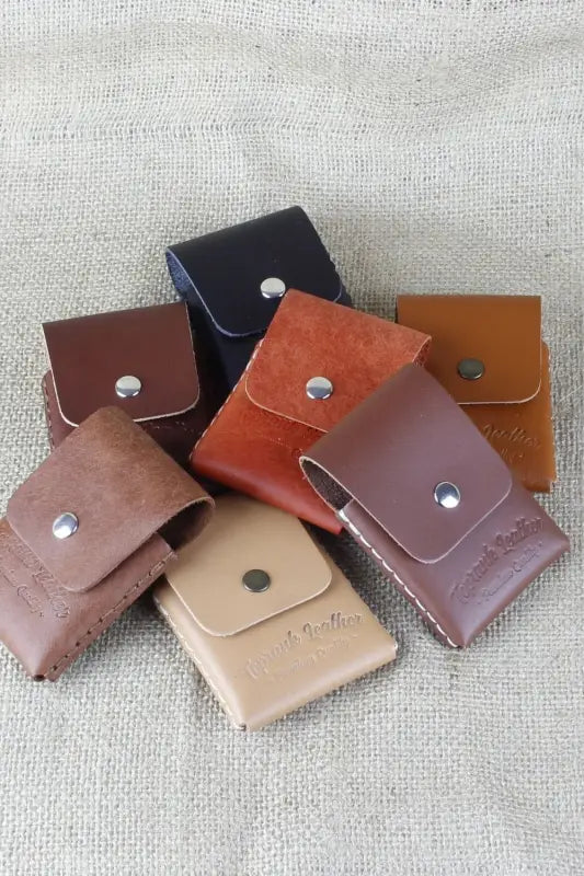 Snapold Mini Wallet Snapold Mini Handmade Leather Cardholder | Slim & Durable Design