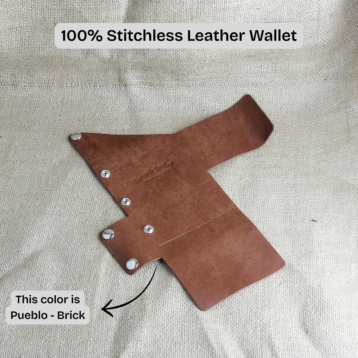 Trisnap Fold Wallet Trisnap Fold Minimalist Leather Wallet | Secure & Stitch Free Design