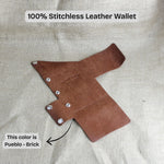 Trisnap Fold Wallet Trisnap Fold Minimalist Leather Wallet | Secure & Stitch Free Design