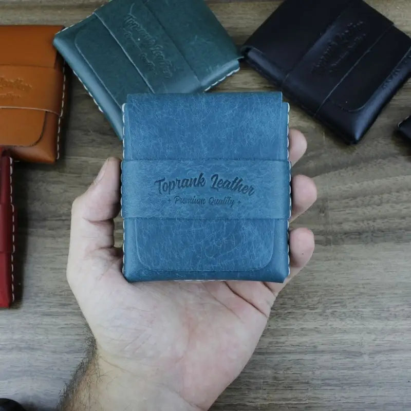 Strapold Elite – Handmade Leather Card Holder - Wallet Strapold Elite Handmade Leather Wallet | Slim & Durable Design