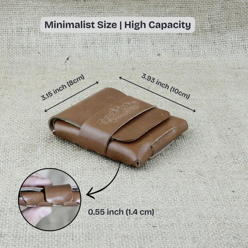 Strapold Elite Stitchless Wallet Strapold Elite Handmade Leather Wallet | Slim & Durable Design