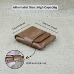 Strapold Elite Stitchless Wallet Strapold Elite Handmade Leather Wallet | Slim & Durable Design