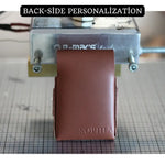 Compact Minimalist Leather Wallet – Slim Handcrafted & Secure Closure - Wallet