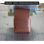 Compact Minimalist Leather Wallet – Slim Handcrafted & Secure Closure - Wallet