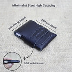 Strapold Mini Stitchless Wallet Strapold Mini Handmade Leather Wallet | Slim & Durable Design