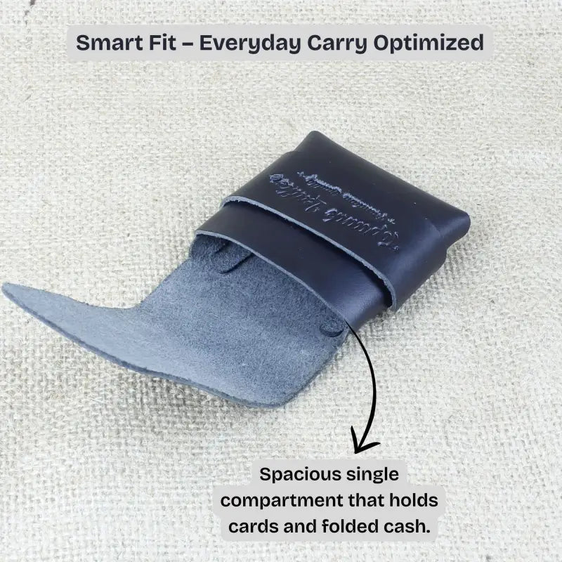 Strapold Mini Stitchless Wallet Strapold Mini Handmade Leather Wallet | Slim & Durable Design