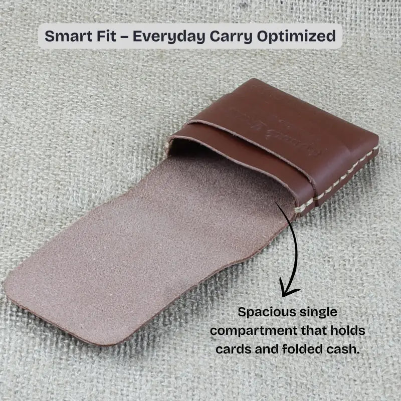 Strapold Mini Wallet Strapold Mini Handmade Leather Wallet | Slim & Durable Design