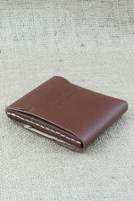 Trifold Slim Wallet Trifold Slim Handmade Leather Wallet | Full Grain Leather