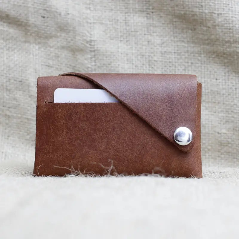 Trisnap Fold Wallet Trisnap Fold Minimalist Leather Wallet | Secure & Stitch Free Design