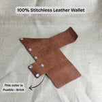 Trisnap Fold Wallet Trisnap Fold Minimalist Leather Wallet | Secure & Stitch Free Design